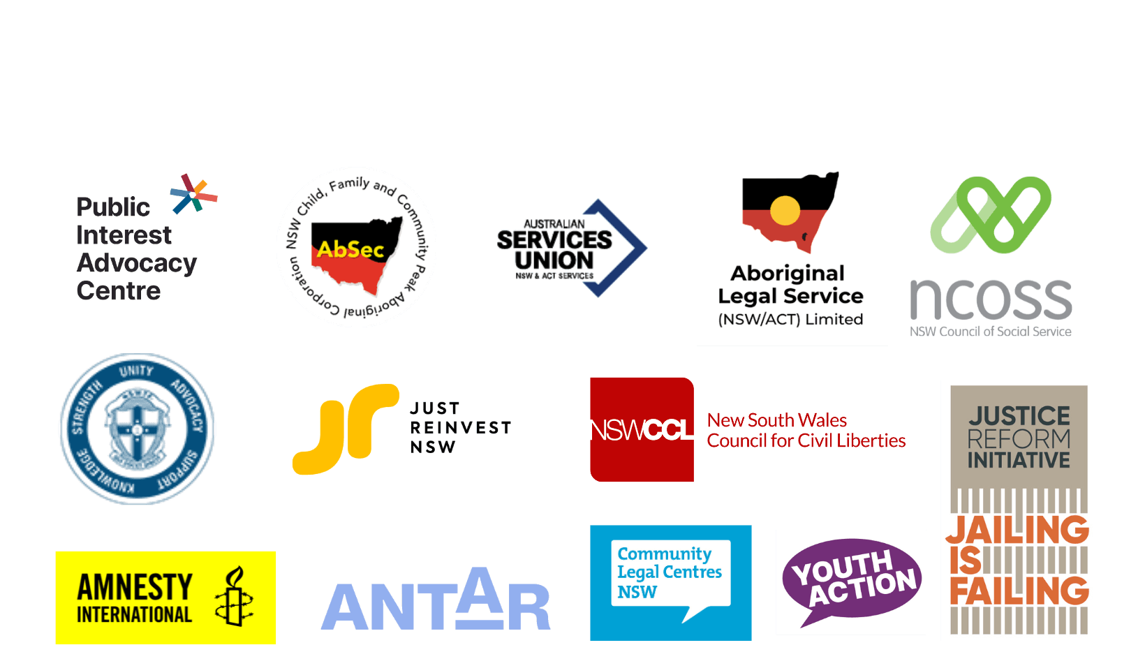 Logos of the Lead Group Organisations 