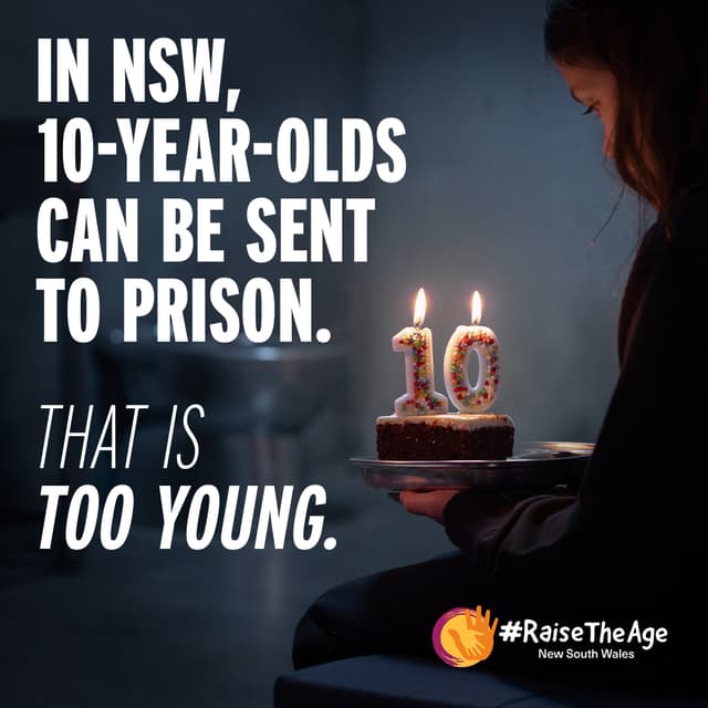 Raise the Age NSW share image
