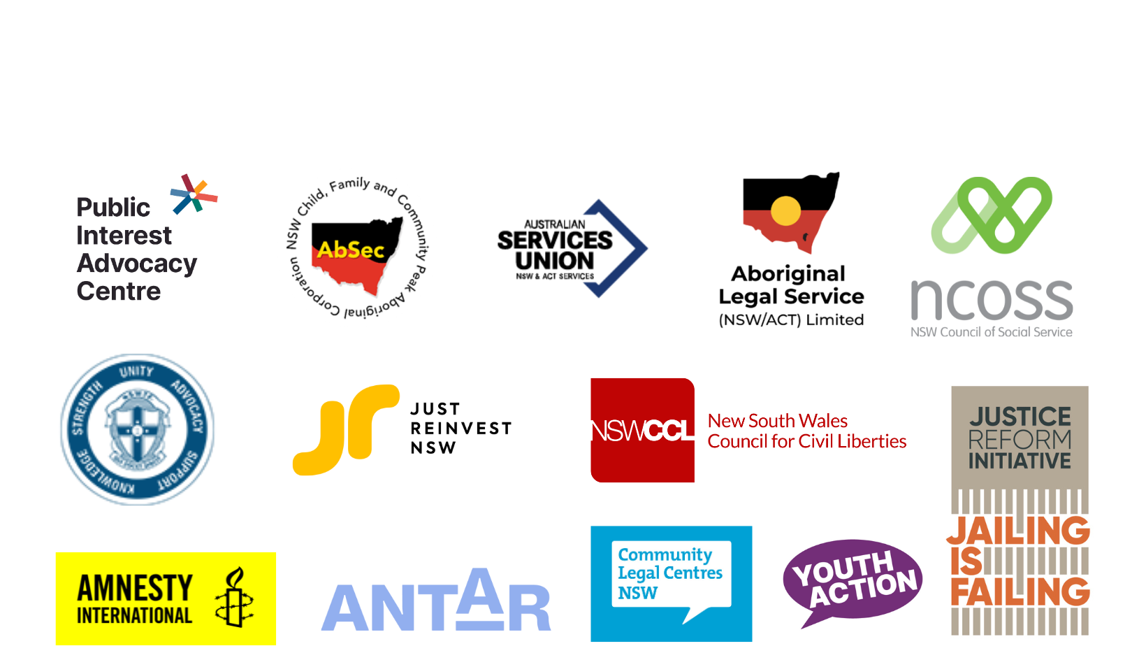 Logos of the Lead Group Organisations 